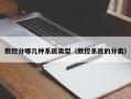 數控分哪幾種系統類型（數控系統的分類）