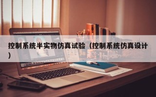 控制系統半實物仿真試驗（控制系統仿真設計）