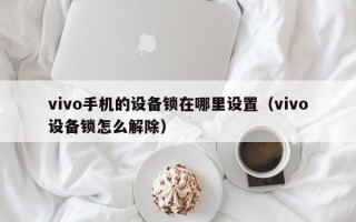 vivo手機的設備鎖在哪里設置（vivo設備鎖怎么解除）