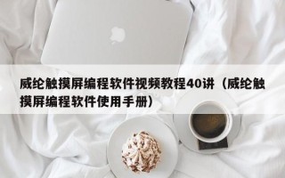 威綸觸摸屏編程軟件視頻教程40講（威綸觸摸屏編程軟件使用手冊）