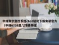 中維數字監控系統c690驅動下載安裝官方（中維6708是幾路攝像機）