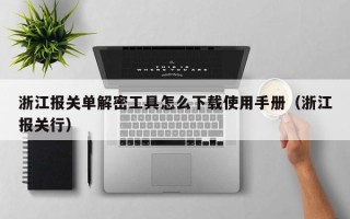 浙江報關單解密工具怎么下載使用手冊（浙江報關行）