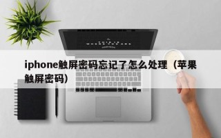 iphone觸屏密碼忘記了怎么處理（蘋果觸屏密碼）