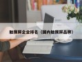 觸摸屏企業排名（國內觸摸屏品牌）