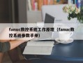 fanuc數控系統工作原理（fanuc數控系統參數手冊）